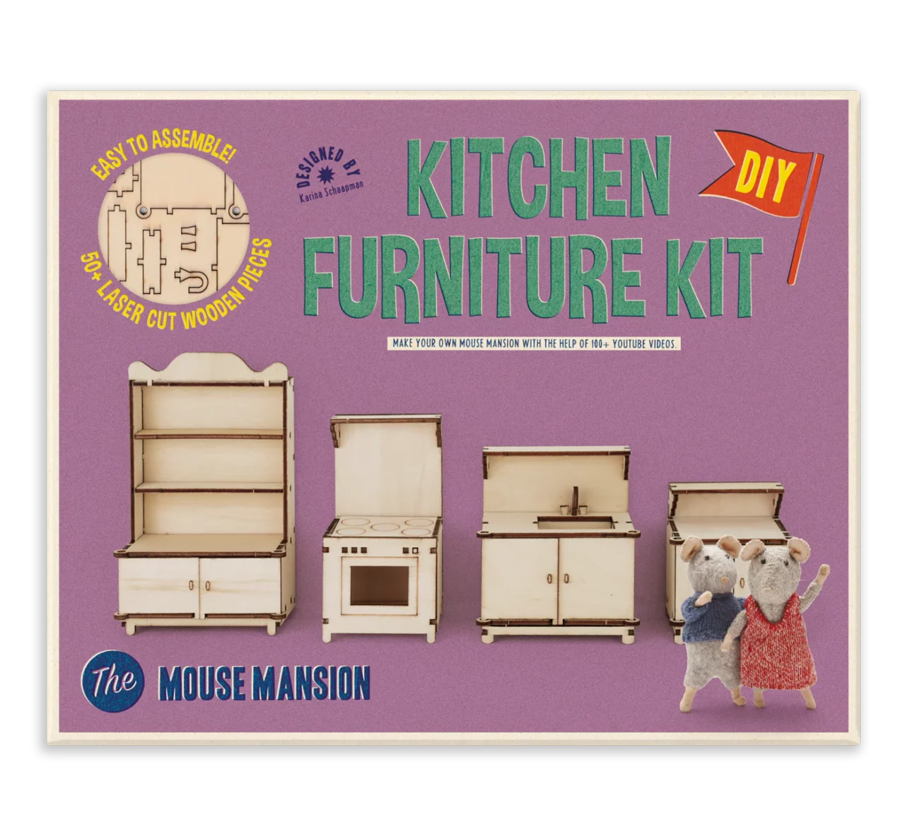 KIT MUEBLES COCINA LA CASA DE LOS RATONES