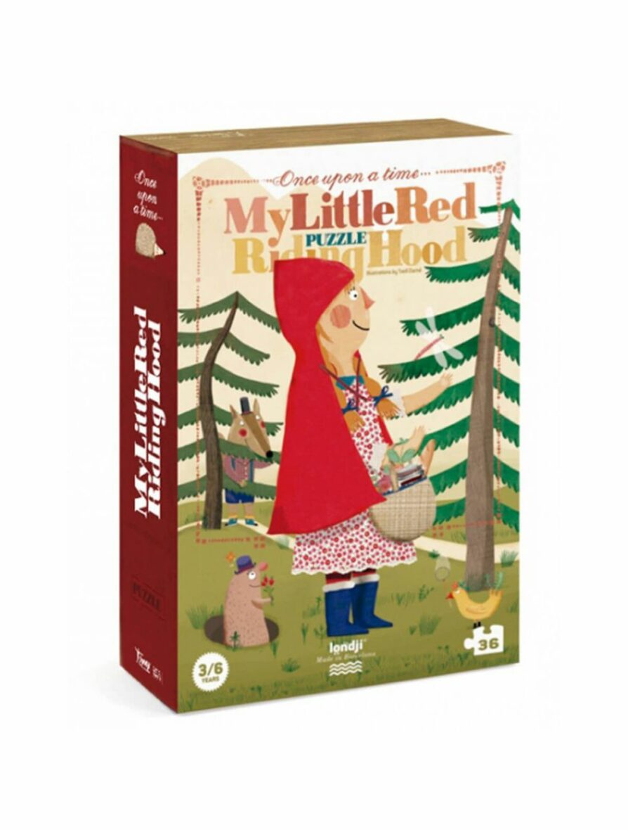 MY LITTLE RED RIDING HOOD PUZZLE 36 PIEZAS